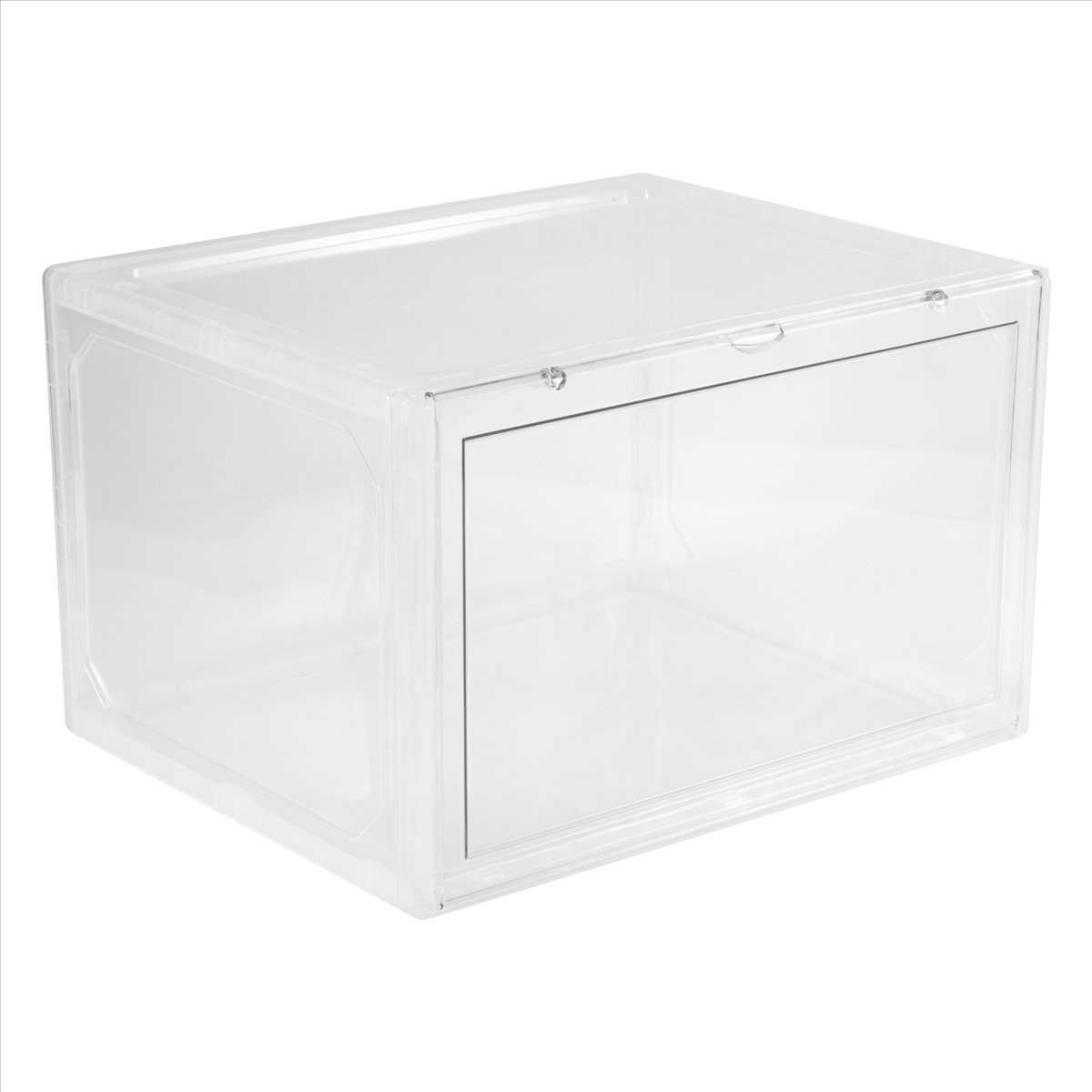 Shoe Box Display - 【STOCK】Magnetic Suction Sneaker Storage Box Transparent