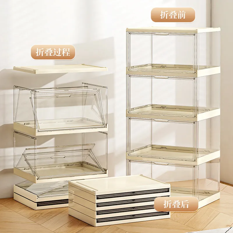 Transparent Acrylic Folding Sh - огляд і ціна Shoe Box Display