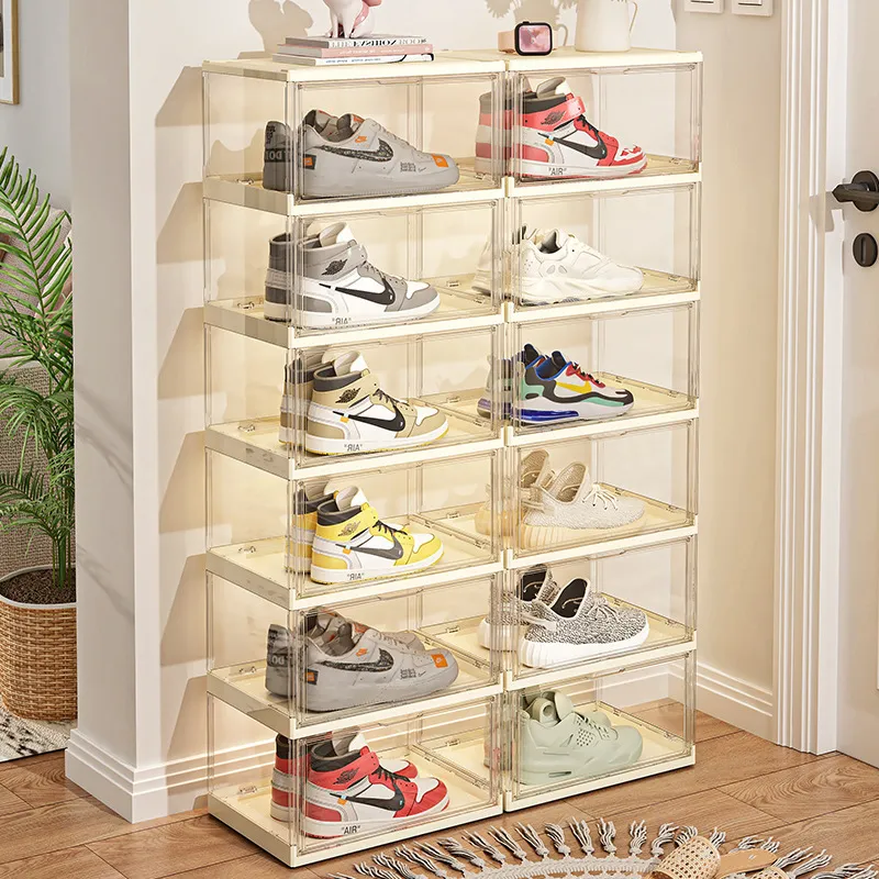 Transparent Acrylic Folding Sh - огляд і ціна Shoe Box Display