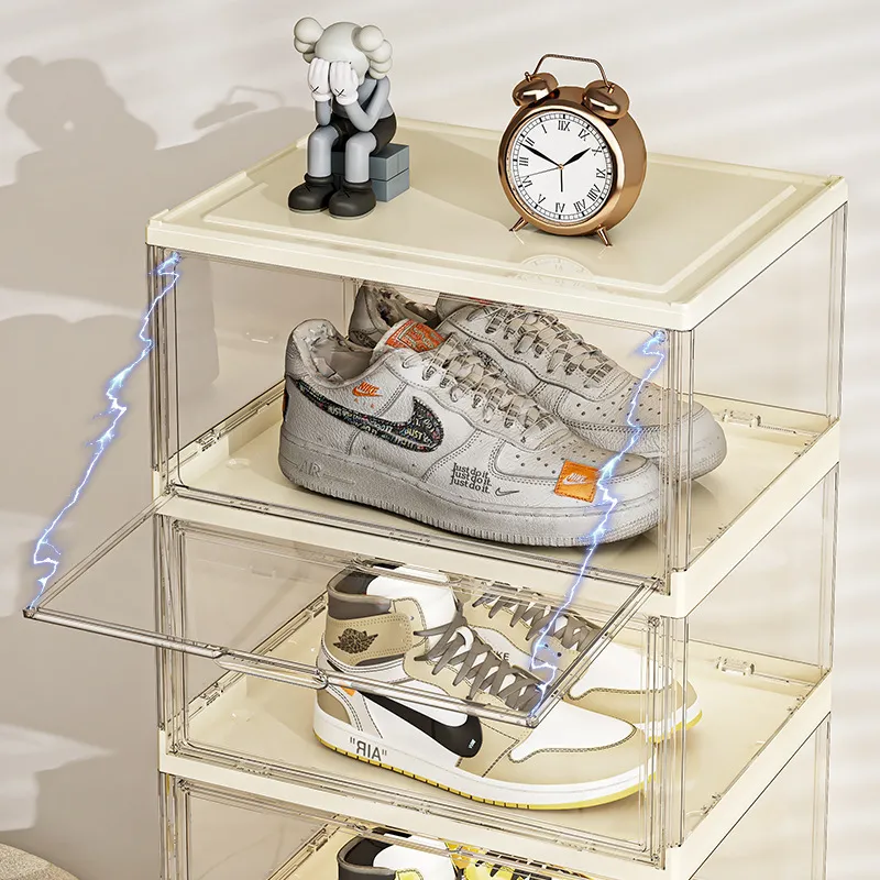 Transparent Acrylic Folding Sh - огляд і ціна Shoe Box Display