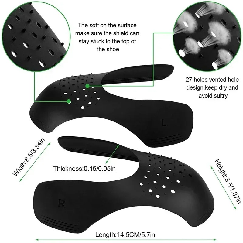 4Pcs Anti Crease Shoe Protecto - огляд і ціна Sneaker Care Crease Protector