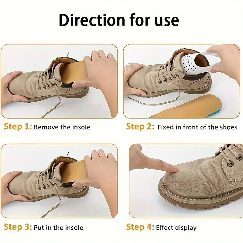 4Pcs Anti Crease Shoe Protecto - огляд і ціна Sneaker Care Crease Protector