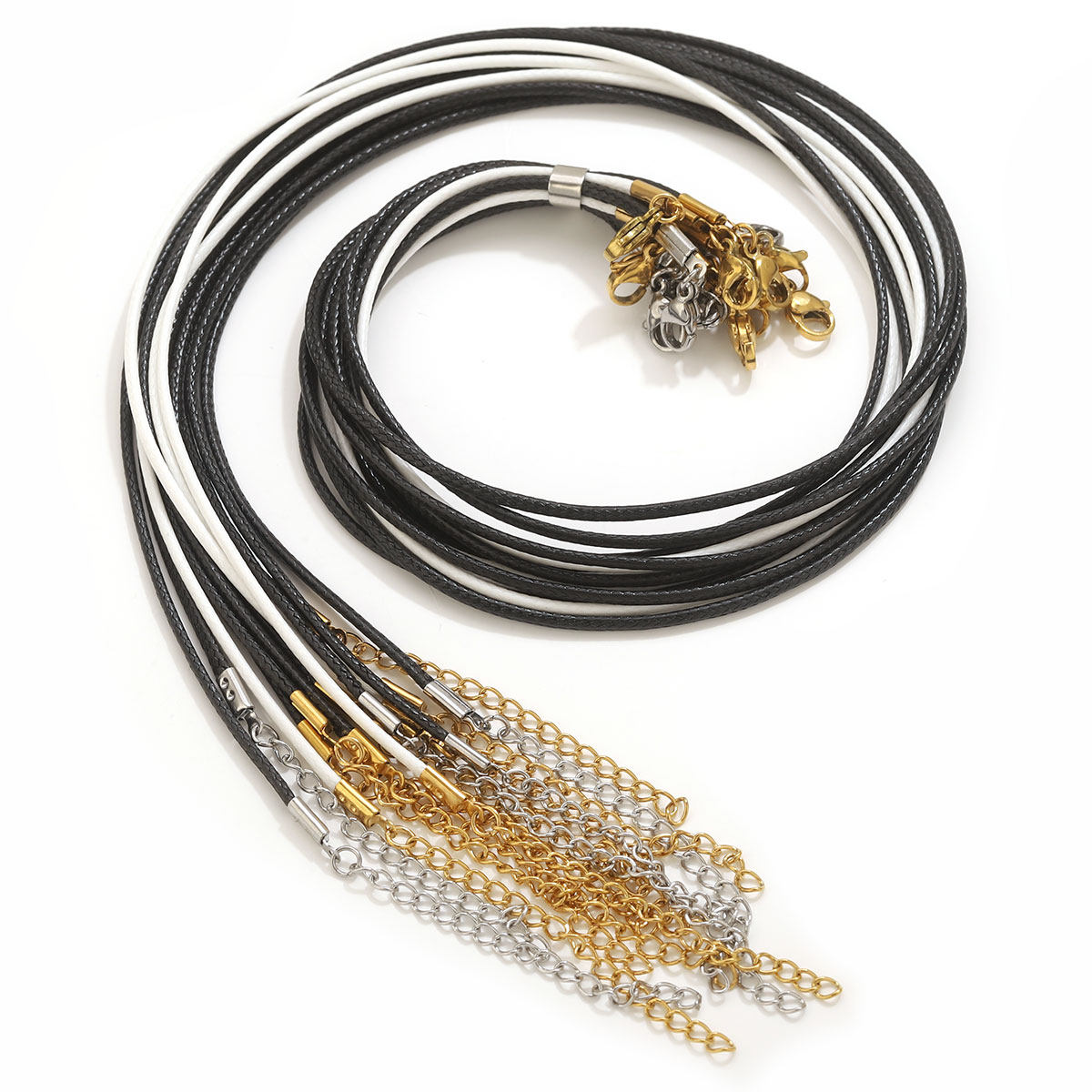 5pcs Leather Cord Necklace Wit - огляд і ціна Patent Leather Shine