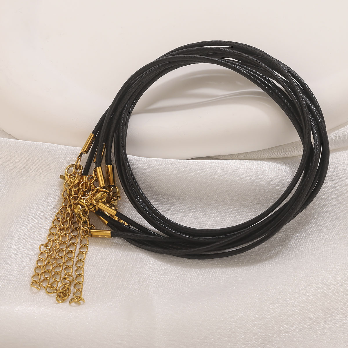 5pcs Leather Cord Necklace Wit - огляд і ціна Patent Leather Shine
