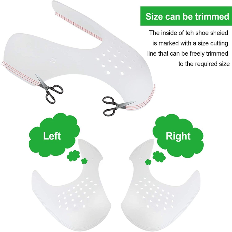 2 Pcs Crease Protector Shoe An - огляд і ціна Sneaker Care Crease Protector