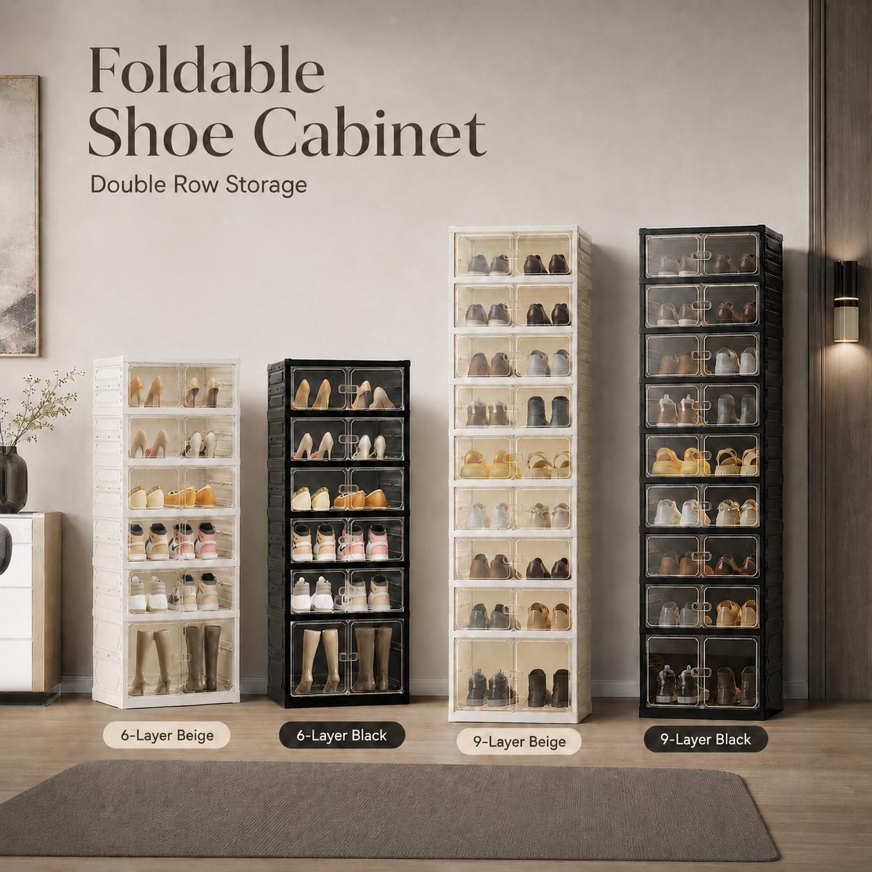 Installation-Free Foldable Sho - огляд і ціна Shoe Box Display
