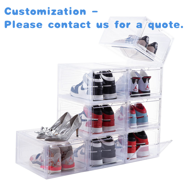 custom.Shoe Organizer Durable  - огляд і ціна Shoe Box Display