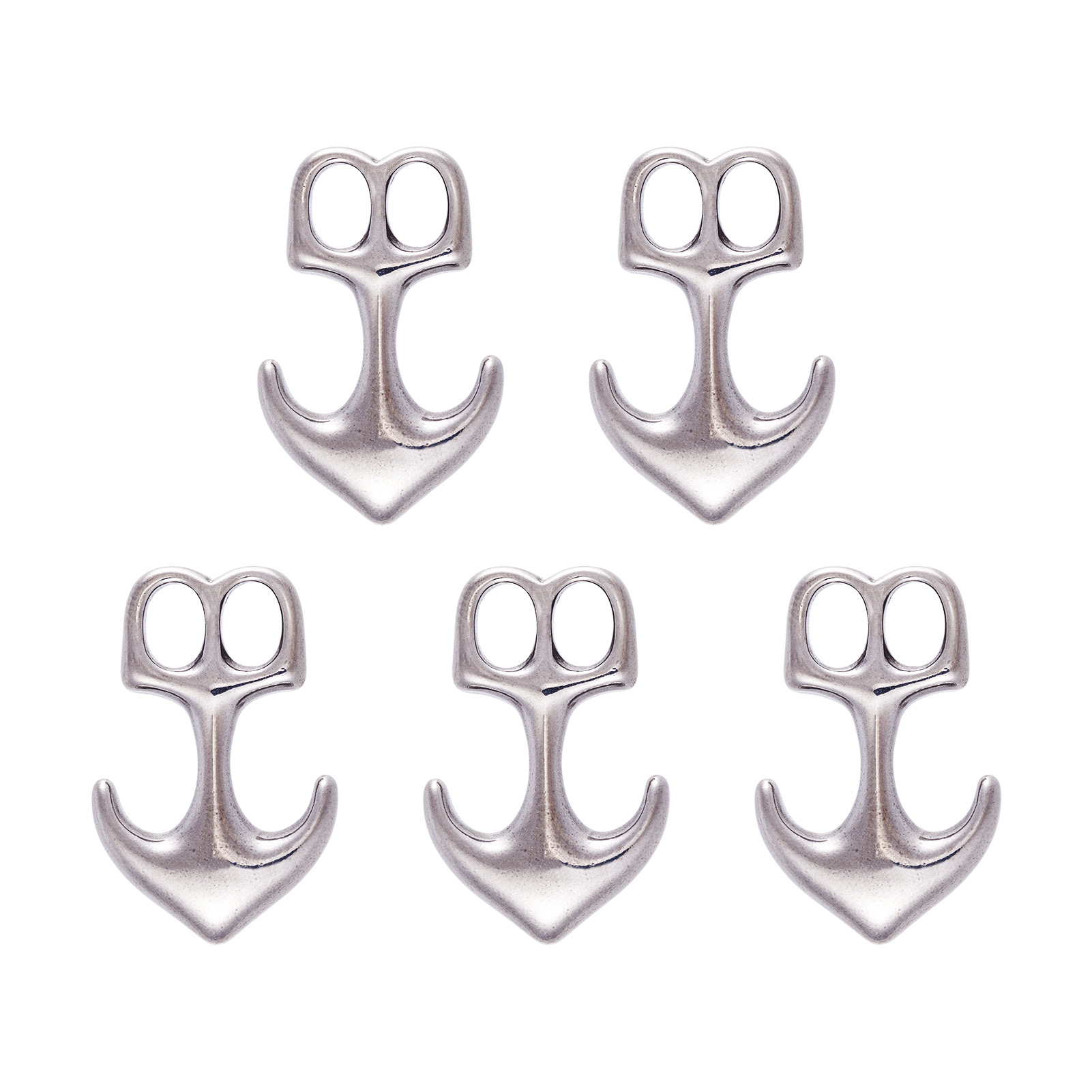 5pcs Anchor Hook Clasps 304 St - огляд і ціна Patent Leather Shine