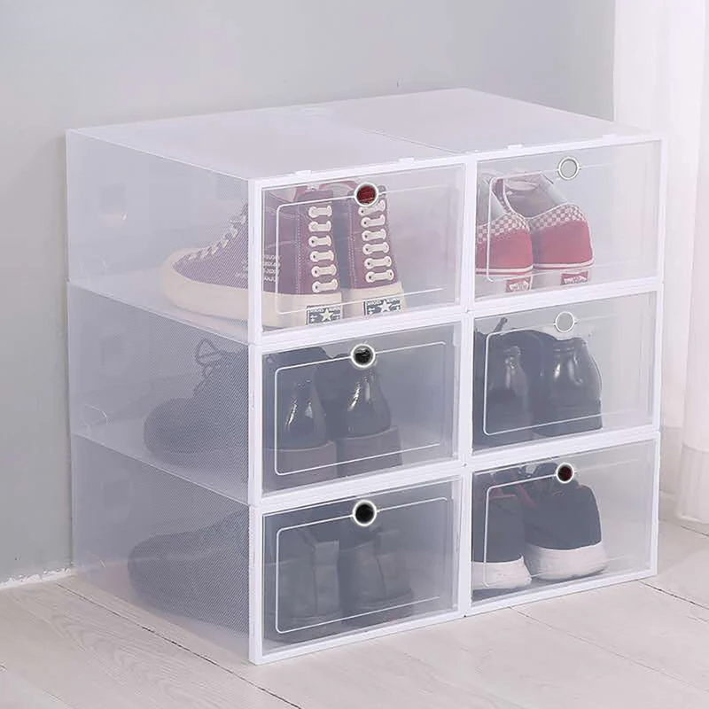 6 Pack Transparent shoe box sh - огляд і ціна Shoe Box Display