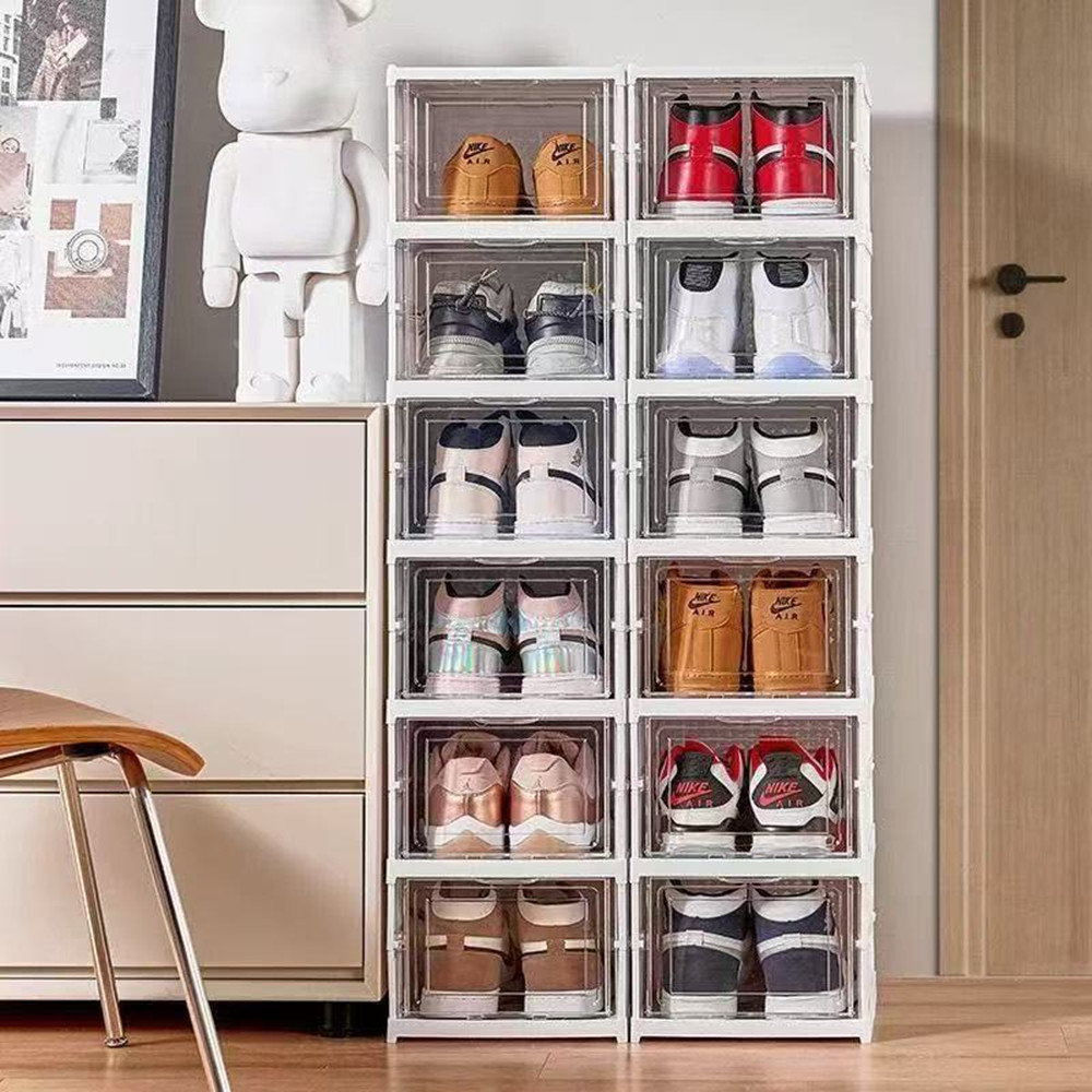 Dustproof 6 Layers Foldable Sh - огляд і ціна Shoe Box Display