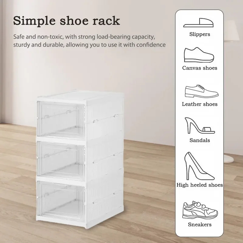 Dustproof 6 Layers Foldable Sh - огляд і ціна Shoe Box Display