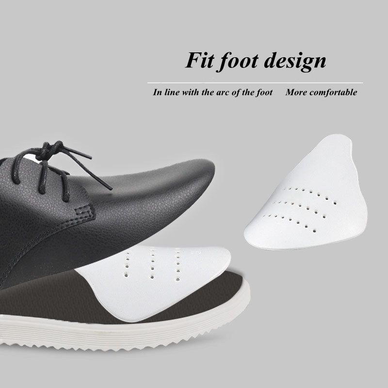 2Pcs Leather Shoe Toe Caps Sup - огляд і ціна Sneaker Care Crease Protector