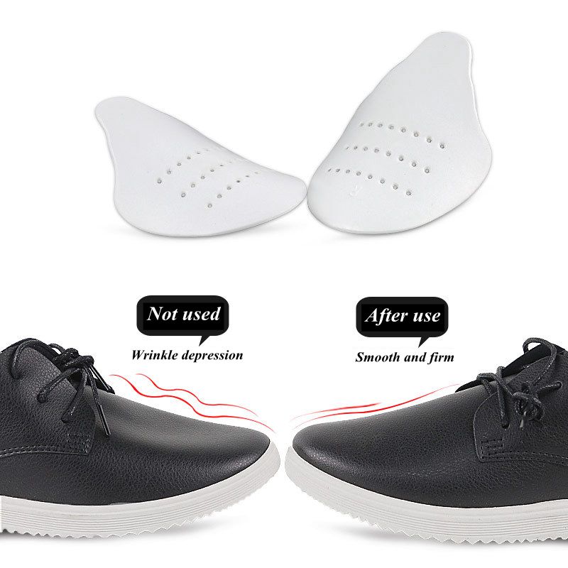 2Pcs Leather Shoe Toe Caps Sup - огляд і ціна Sneaker Care Crease Protector