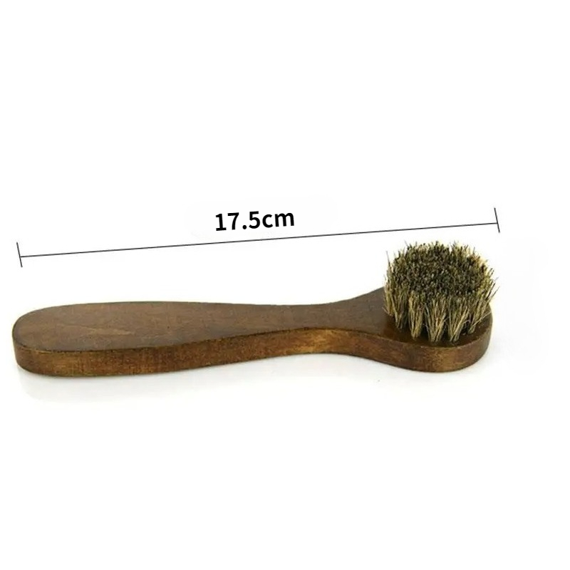 Soft Horse Hair Shoe Brush Lon - огляд і ціна Sneaker Care Products