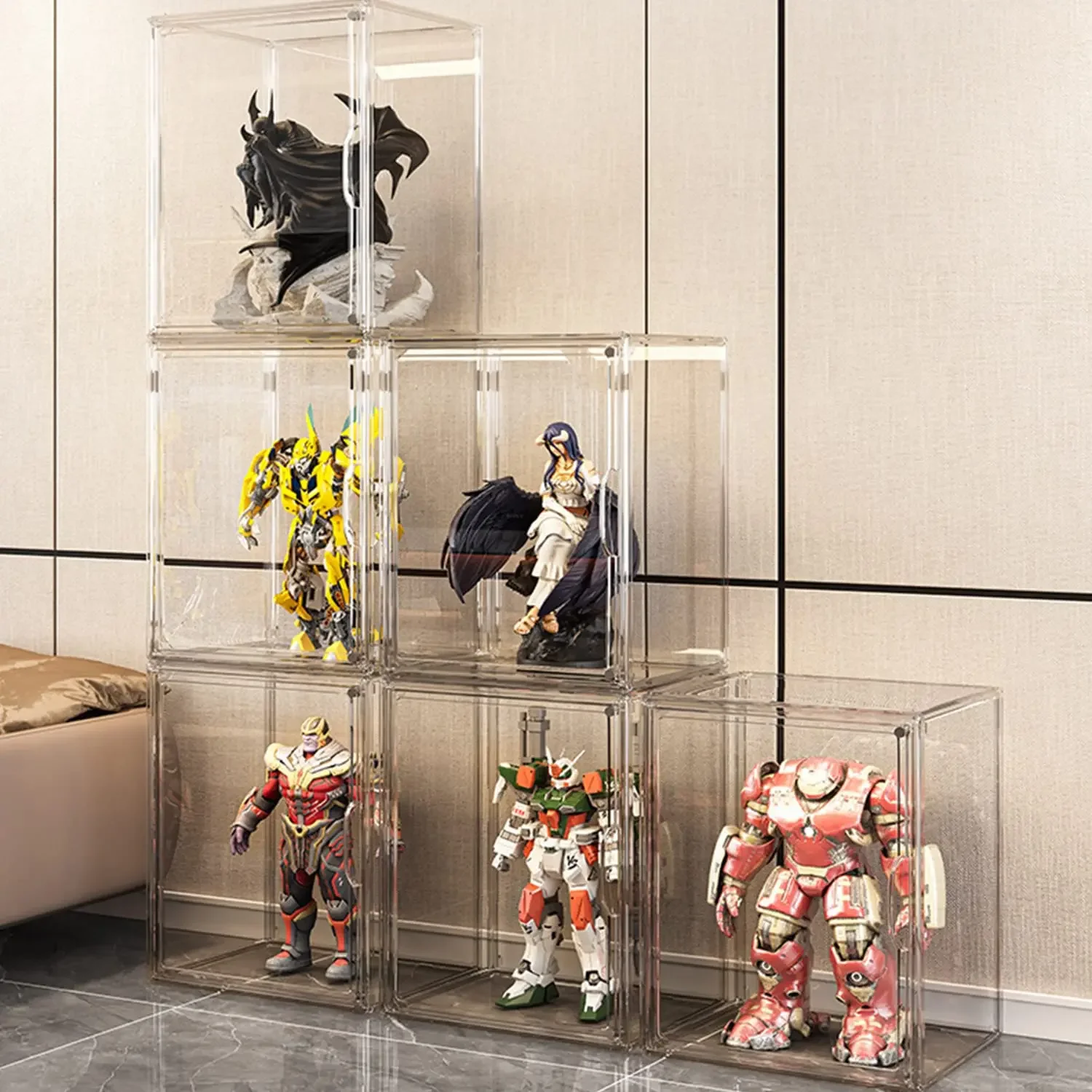 Large Capacity Display Cabinet - огляд і ціна Shoe Box Display
