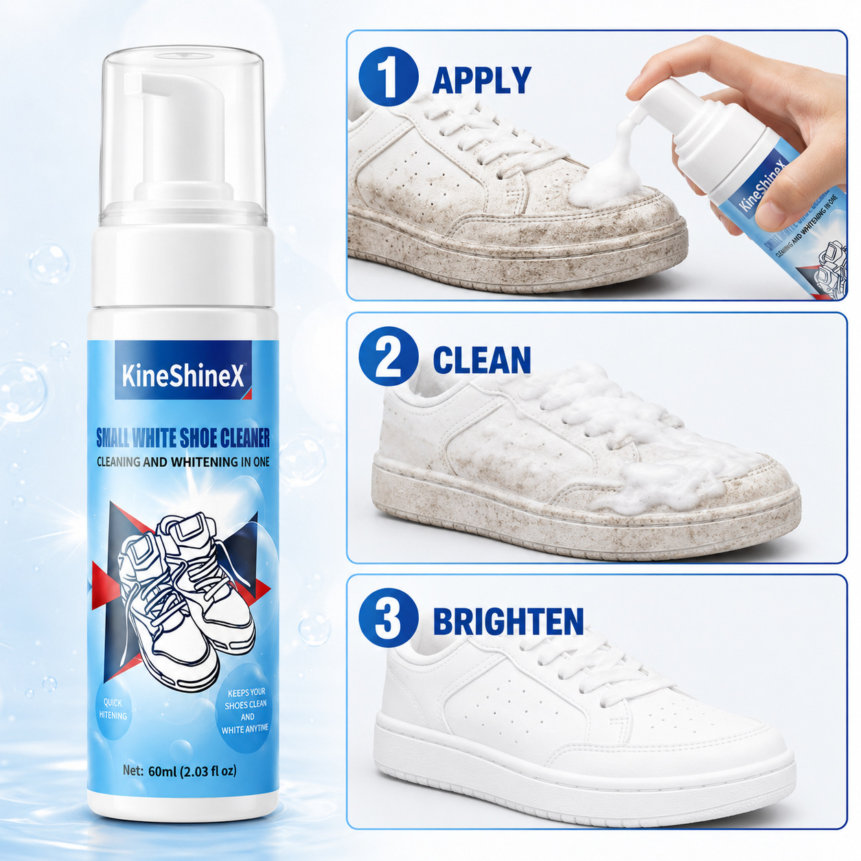 Gihen Shoe Cleaner Kits Water- - огляд і ціна Sneaker Care Kit