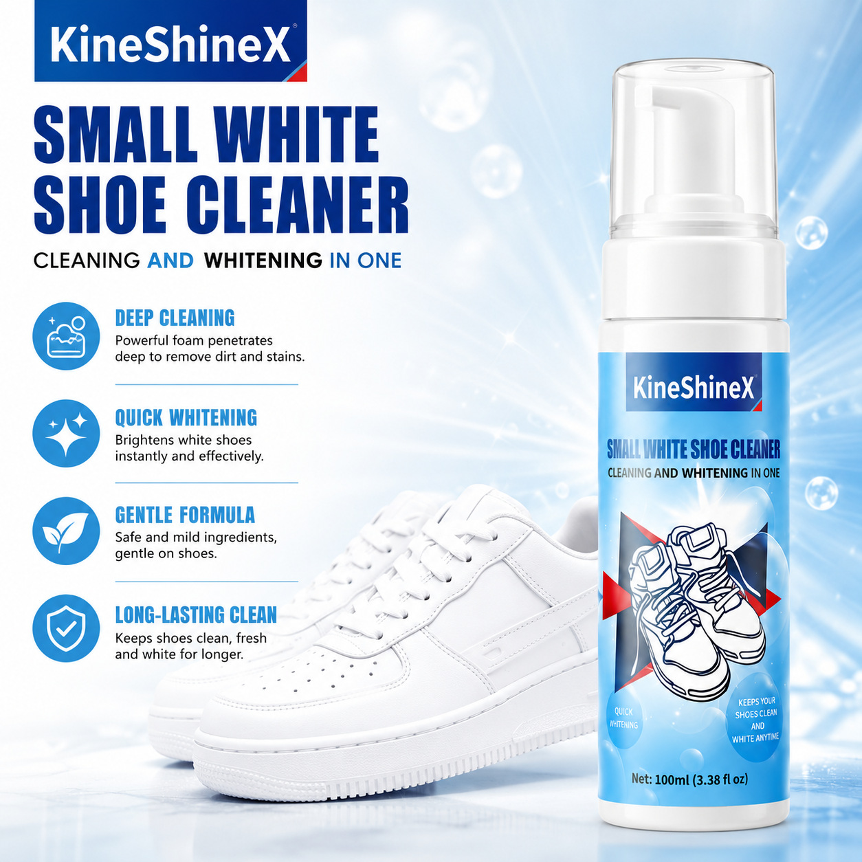 Gihen Shoe Cleaner Kits Water- - огляд і ціна Sneaker Care Kit