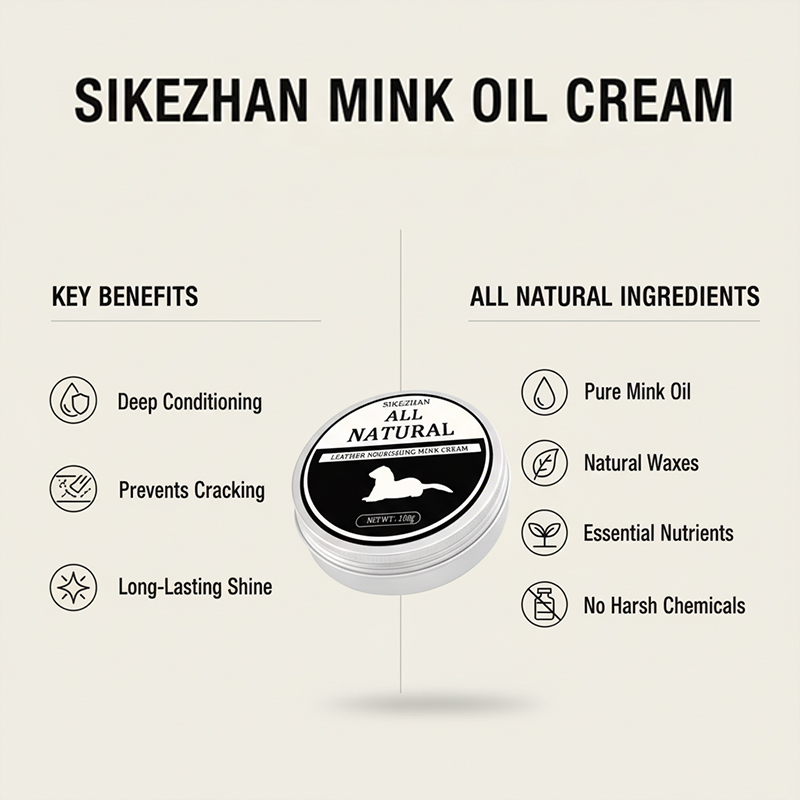 All Natural Mink Oil Leather C - огляд і ціна Sneaker Care Products